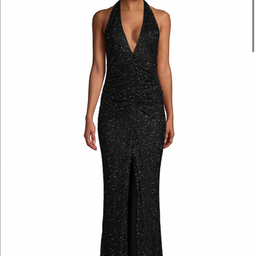 Jay Godfrey Black Sequin Dress!